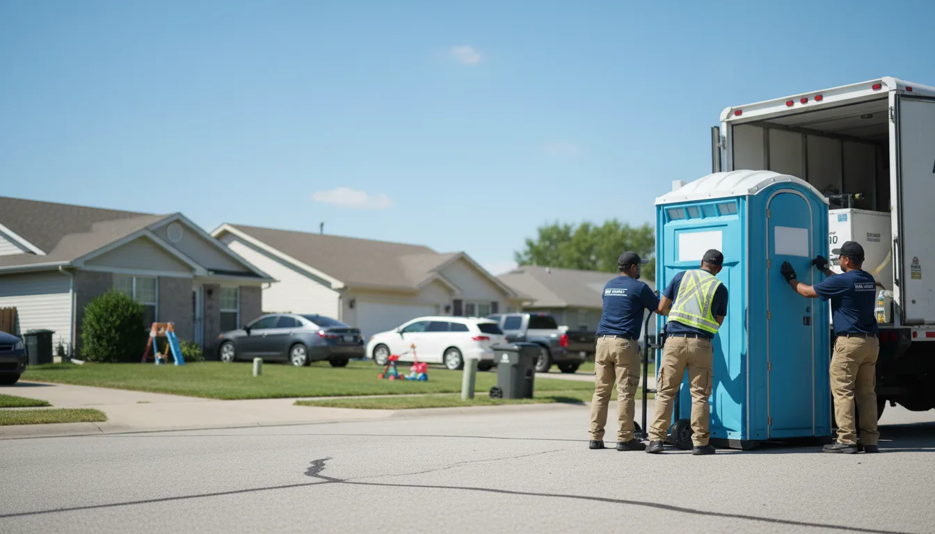 Standard Porta Potty Rentals in Garrett, KY near me